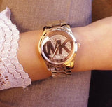  Shop Authentic Michael Kors Runway Rose Gold Dial Rose Gold Steel Strap Watch for Women - MK5661 - Luxxuri