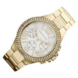  Shop Authentic Michael Kors Camille Silver Diamonds Dial Gold Steel Strap Watch for Women - MK5756 - Luxxuri