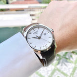  Shop Authentic Tissot T Classic Couturier Chronograph White Dial Brown Leather Strap Watch For Men - T035.410.16.031.00 - Luxxuri