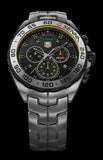  Shop Authentic Tag Heuer Formula 1 Senna Limited Edition Chronograph Black Dial Silver Steel Strap Watch for Men - CAZ1013.BA0883 - Luxxuri