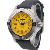  Shop Authentic Breitling Avenger Automatic 45 Seawolf Yellow Dial Black Nylon Strap Watch for Men - A17319101I1X1 - Luxxuri