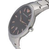  Shop Authentic Emporio Armani Renato Quartz Grey Dial Silver Steel Strap Watch For Men - AR2514 - Luxxuri