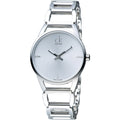  Shop Authentic Calvin Klein Stately Silver Dial Silver Steel Strap Watch for Women - K3G2312W - Luxxuri