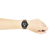  Shop Authentic Gucci G-Timeless Chronograph Black Dial Brown Leather Strap Watch For Men - YA126271 - Luxxuri