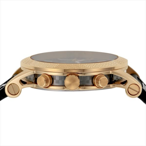  Shop Authentic Versace Sports Tech Chronograph Black Dial Black Rubber Strap Watch for Men - VELT00119 - Luxxuri