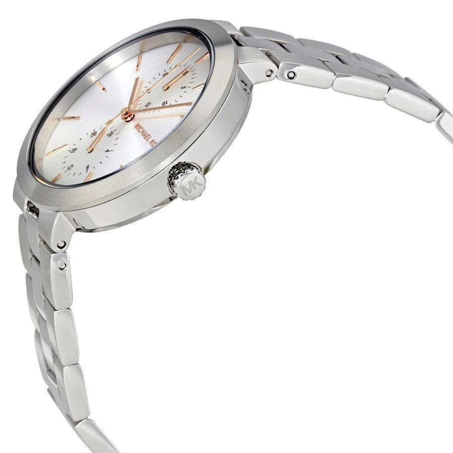  Shop Authentic Michael Kors Garner Analog Silver Dial Silver Steel Strap Watch For Women - MK6407 - Luxxuri