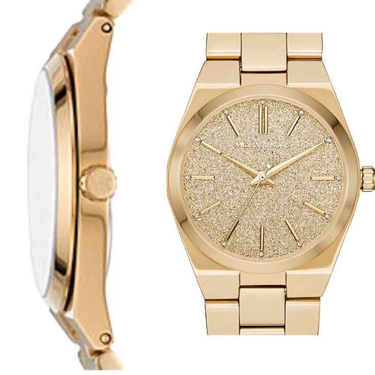  Shop Authentic Michael Kors Channing Quartz Gold Dial Gold Steel Strap Watch For Women - MK6623 - Luxxuri