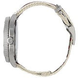  Shop Authentic Gucci G Timeless Quartz White Dial Two Tone Nylon Strap Watch for Men - YA126239 - Luxxuri