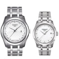  Shop Authentic Tissot T Trend Couturier White Dial Silver Steel Strap Watch For Women - T035.210.11.011.00 - Luxxuri