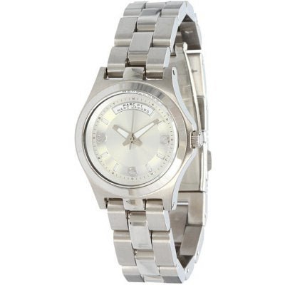  Shop Authentic Marc Jacobs Baby Dave Silver Dial Silver Steel Strap Watch for Women - MBM3234 - Luxxuri