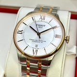  Shop Authentic Tissot Chemin des Tourelles Powermatic 80 Helvetic Pride Silver Dial Two Tone Steel Strap Watch for Men - T099.407.22.038.01 - Luxxuri