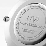  Shop Authentic Daniel Wellington Classic Sheffield White Dial Black Leather Strap Watch For Men - DW00100020 - Luxxuri