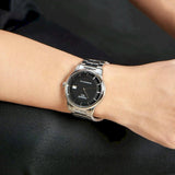  Shop Authentic Tissot Luxury Powermatic 80 Black Dial Silver Steel Strap Watch For Men - T086.407.11.051.00 - Luxxuri