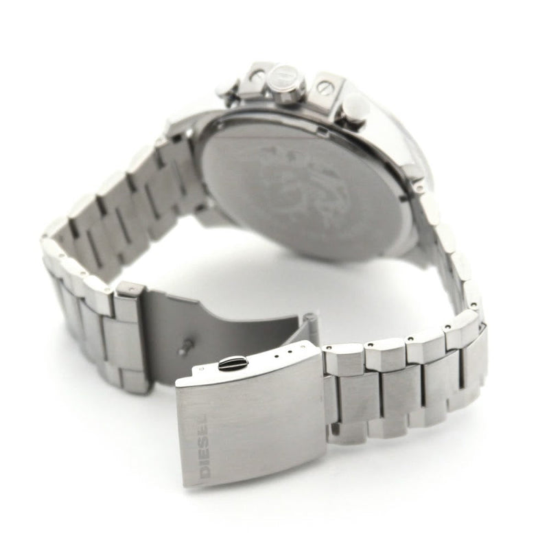  Shop Authentic Diesel Mega Chief Chronograph Blue Dial Silver Steel Strap Watch For Men - DZ4465 - Luxxuri