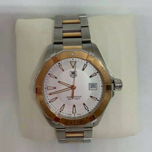  Shop Authentic Tag Heuer Aquaracer White Dial Watch for Men - WAY1150.BD0911 - Luxxuri