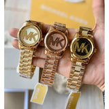  Shop Authentic Michael Kors Runway Gold Dial Gold Steel Strap Watch for Women - MK5473 - Luxxuri