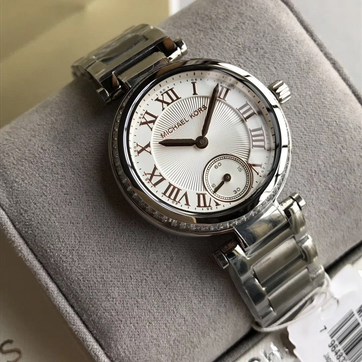  Shop Authentic Michael Kors Skylar Quartz White Dial Silver Steel Strap Watch For Women - MK5970 - Luxxuri