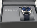  Shop Authentic Tag Heuer Carrera Date Blue Dial Blue Leather Strap Watch for Men - WBN2112.FC6504 - Luxxuri