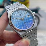 Shop Authentic Tissot PRX Powermatic 80 Gradient Blue Dial Silver Steel Strap Watch for Men - T137.407.11.351.01 - Luxxuri