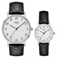  Shop Authentic Tissot Everytime Small White Dial Black Leather Strap Watch For Women - T109.210.16.032.00 - Luxxuri