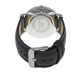  Shop Authentic Daniel Wellington Classy Sheffield White Dial Black Leather Strap Watch For Women - DW00100080 - Luxxuri