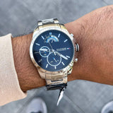  Shop Authentic Tommy Hilfiger Decker Quartz Blue Dial Silver Steel Strap Watch for Men - 1791348 - Luxxuri