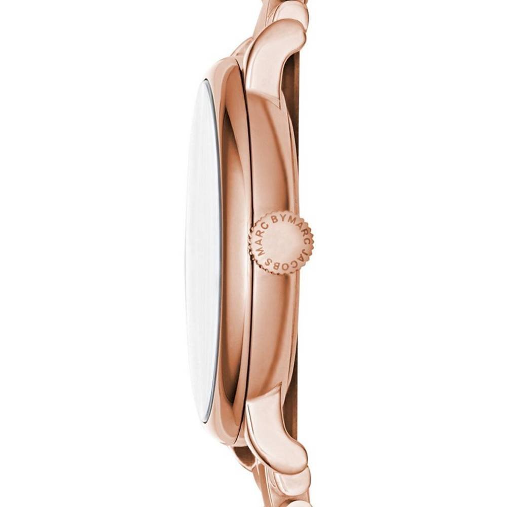  Shop Authentic Marc Jacobs Baker Dexter White Dial Rose Gold Steel Strap Watch for Women - MBM3443 - Luxxuri