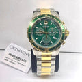  Shop Authentic Movado Series 800 Chronograph Green Dial Two Tone Steel Strap Watch For Men - 2600148 - Luxxuri