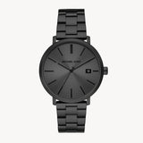  Shop Authentic Michael Kors Blake Three-Hand Black Dial Black Steel Strap Watch for Men - MK9135 - Luxxuri