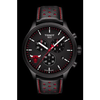 Shop Authentic Tissot T Sport Chrono XL NBA Teams Special Chicago Bulls Edition Black Dial Black Leather Strap Watch for Men - T116.617.36.051.00 - Luxxuri