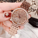  Shop Authentic Michael Kors Darci Rose Gold Dial Rose Gold Steel Strap Watch for Women - MK3439 - Luxxuri
