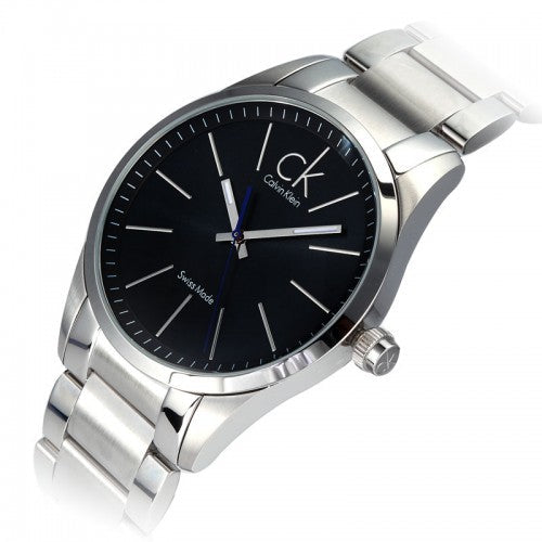  Shop Authentic Calvin Klein Bold Grey Dial Silver Steel Strap Watch for Men - K2241107 - Luxxuri