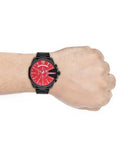  Shop Authentic Diesel Mega Chief Black Dial Black Steel Strap Watch For Men - DZ4318 - Luxxuri