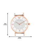  Shop Authentic Emporio Armani Gianni T Bar White Dial Two Tone Steel Strap Watch For Women - AR1926 - Luxxuri