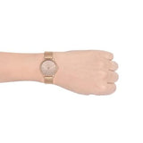  Shop Authentic Michael Kors Pyper Quartz Rose Gold Dial Rose Gold Mesh Strap Watch For Women - MK4340 - Luxxuri