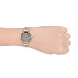  Shop Authentic Emporio Armani Gianni T Bar Pink Dial Two Tone Steel Strap Watch For Women - AR11223 - Luxxuri