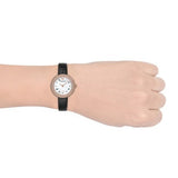 Shop Authentic Emporio Armani Rosa Quartz Mother Of Pearl White Dial Black Leather Strap Watch For Women - AR11356 - Luxxuri
