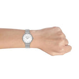  Shop Authentic Michael Kors Pyper Quartz Mother of Pearl White Dial Silver Mesh Strap Watch For Women - MK4618 - Luxxuri