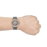  Shop Authentic Michael Kors Brecken Chronograph Grey Dial Silver Mesh Strap Watch For Men - MK8868 - Luxxuri