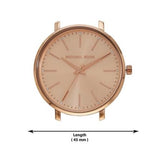  Shop Authentic Michael Kors Pyper Three-Hand Rose Gold Dial Rose Gold Steel Strap Watch For Women - MK3897 - Luxxuri