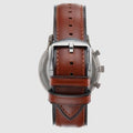  Shop Authentic Fossil Neutra Chronograph Grey Dial Brown Leather Strap Watch for Men - FS5512 - Luxxuri