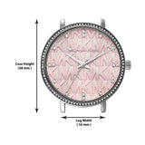  Shop Authentic Michael Kors Pyper Three Hand Pink Dial Silver Steel Strap Watch For Women - MK4631 - Luxxuri