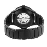  Shop Authentic Emporio Armani Meccanico Automatic Black Dial Black Steel Strap Watch For Men - AR60054 - Luxxuri
