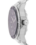  Shop Authentic Emporio Armani Meccanico Automatic Blue Dial Silver Steel Strap Watch For Men - AR60059 - Luxxuri