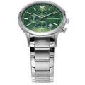  Shop Authentic Emporio Armani Renato Chronograph Green Dial Silver Steel Strap Watch For Men - AR11507 - Luxxuri