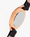  Shop Authentic Daniel Wellington Classic Petite York Black Dial Brown Leather Strap Watch For Women - DW00100170 - Luxxuri