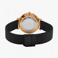  Shop Authentic Daniel Wellington Petite Ashfield Black Dial Black Mesh Strap Watch For Women - DW00100245 - Luxxuri