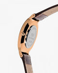  Shop Authentic Daniel Wellington Classic Bristol White Dial Brown Leather Strap Watch For Women - DW00100039 - Luxxuri