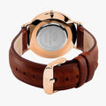  Shop Authentic Daniel Wellington Classic St Mawes White Dial Brown Leather Strap Watch For Men - DW00100006 - Luxxuri