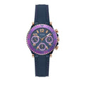  Shop Authentic Guess Cosmic Multifunction Blue Dial Blue Silicone Strap Watch For Women - GW0466L2 - Luxxuri